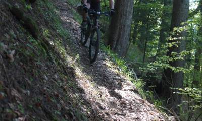 Première partie de la descente