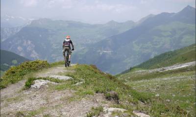 Après la Remointse...ce sentier a été créée pour le VTT !