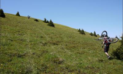 ...avant le portage (avec des zolies fleurs)