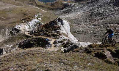 La steppe du plateau de Saflisch