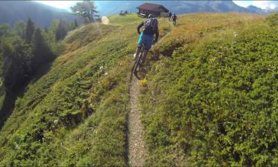 Dernière DH du tour, juste en dessous d´Abnimatt