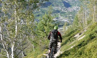 Fin de la descente sur Sierre, la binche est bientôt là !