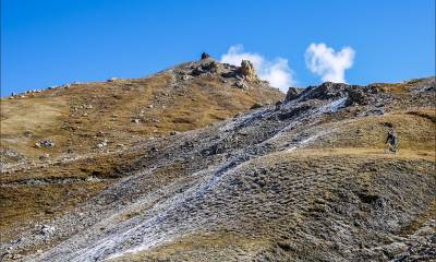 En cette préiode de l´année, la neige fait son apparition...