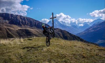 Petite pause avant le sentier à Maurice...