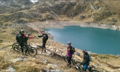 Descente sur le Lac de Fully