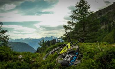 Variante Frête: vue depuis la crête...mais pas de sentier...