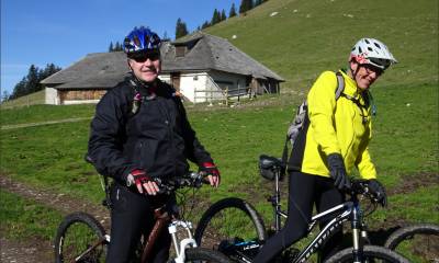 Christian est content son vélo freine tout seul